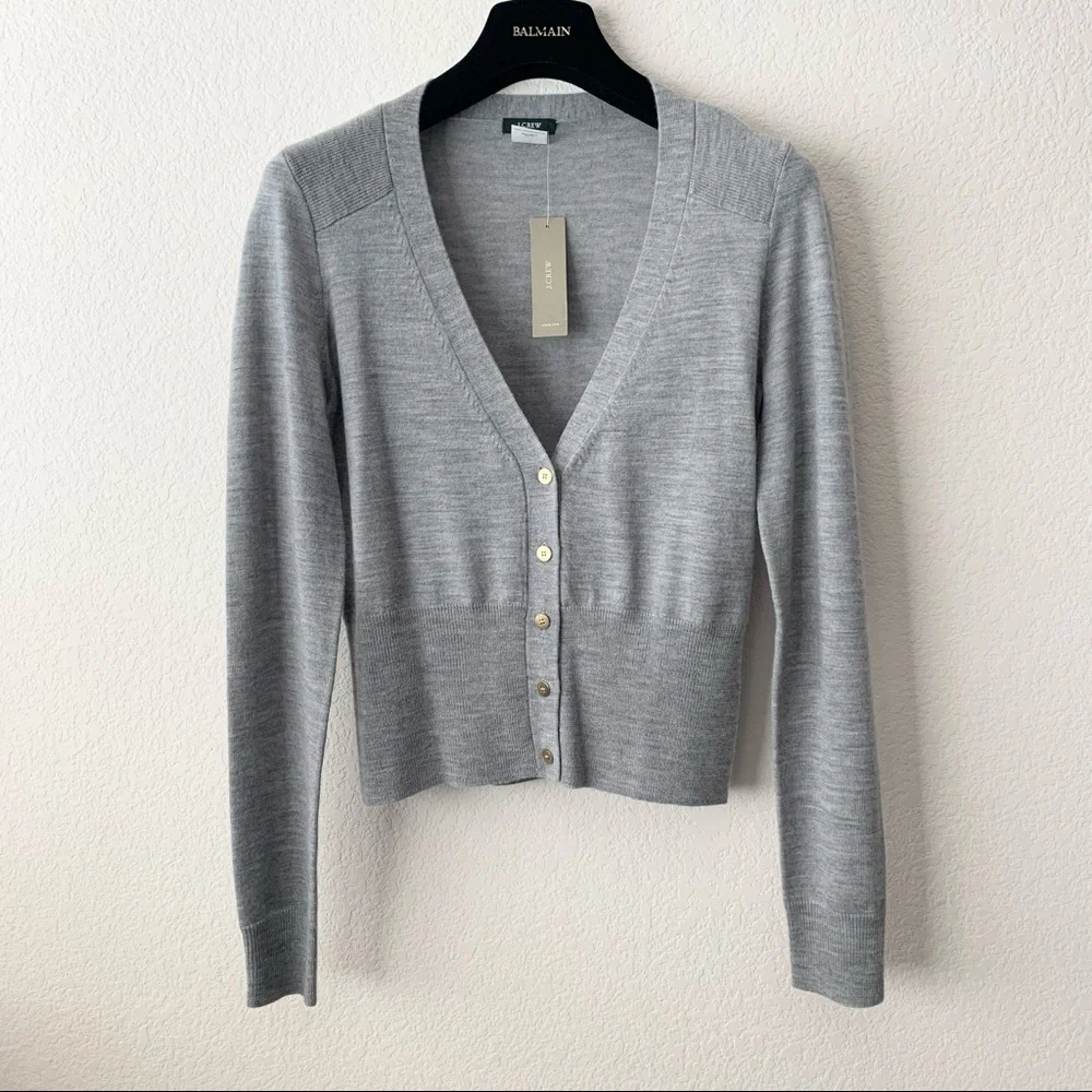 J. Crew. Merino Wool cardigan
